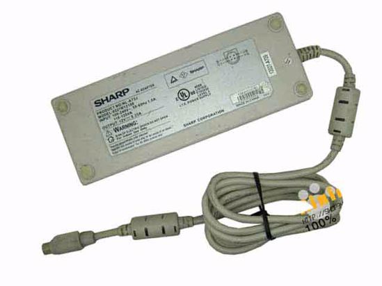 Sharp 0227B12100 AC Adapter 5V-12V 12V 8.33A, 4P P1 4=V