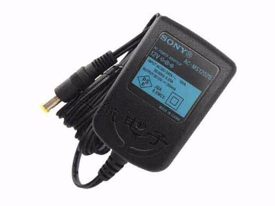 Sony AC Adapter (Sony) AC Adapter 5V-12V 12V 0.20A, 5.5/3.0mm WP, US 2P Plug, New