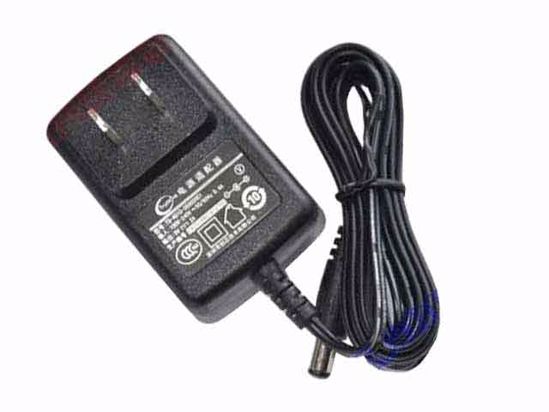 Trythink TS-A010-050020C1 AC Adapter 5V-12V 5V 2A, 5.5/2.5mm, US 2P Plug