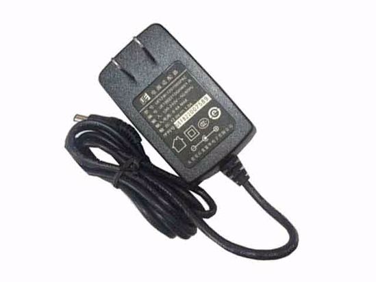 UE UE12W-120100SPAC AC Adapter 5V-12V 12V 1A, 5.5/2.1mm, US 2P Plug, New