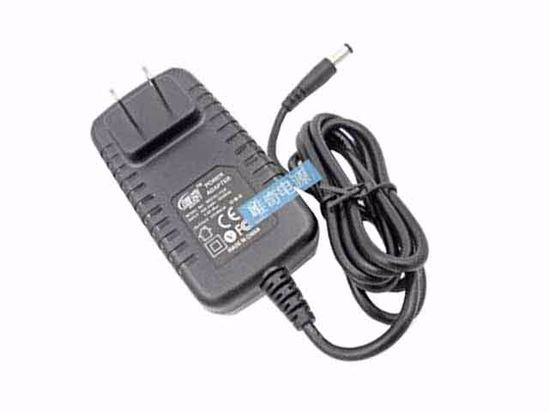 WEEQU WEEQU-1230 AC Adapter 5V-12V 12V 3A, 5.5/2.5mm, US 2P Plug, New