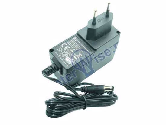 LEI / Leader MH18-V120150-C5 AC Adapter 5V-12V 12V 1.5A 5.5/2.5mm, EU 2-Pin Plug, New