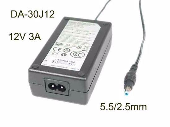 APD / Asian Power Devices DA-30J12 AC Adapter 5V-12V 12V 3A, Barrel 5.5/2.5mm, 2-Prong,