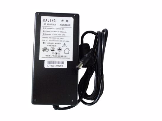 Dajing DJ-120600-SA AC Adapter 5V-12V DJ-120600-SA