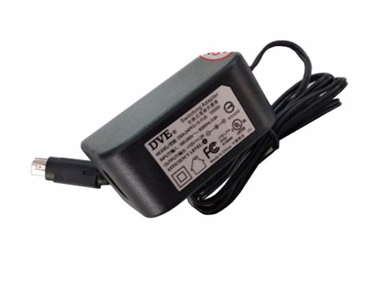 DVE DSA-24PFD-15 AC Adapter 5V-12V DSA-24PFD-15