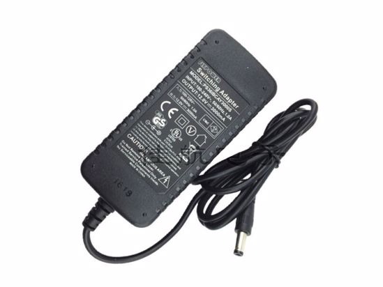 FlyPower PS36IBCAY3000S AC Adapter 5V-12V PS36IBCAY3000S, Black