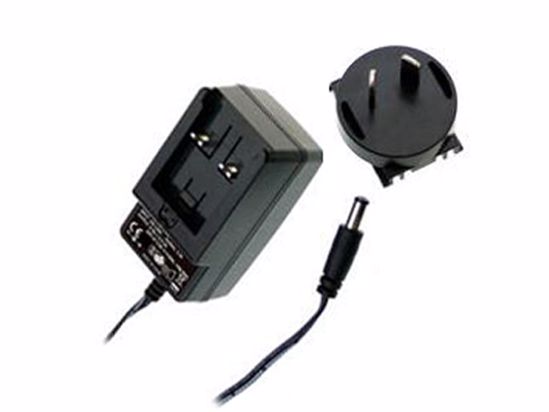 Mean Well GE18I12 AC Adapter 5V-12V GE18I12, GE18I12-P1J