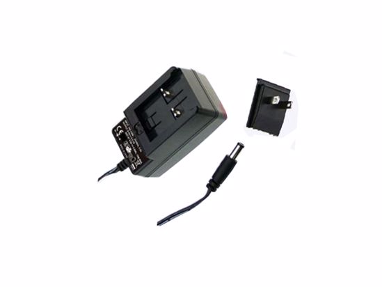 Mean Well GE24I09 AC Adapter 5V-12V GE24I09, GE24I09-P1J