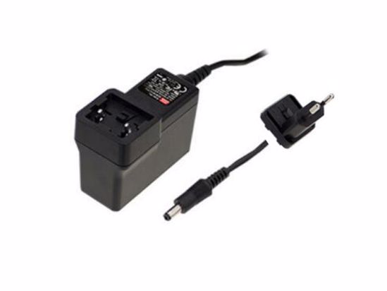 Mean Well GEM12I05 AC Adapter 5V-12V GEM12I05, GEM12I05-P1J