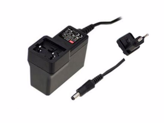 Mean Well GEM12I07 AC Adapter 5V-12V GEM12I07, GEM12I07-P1J