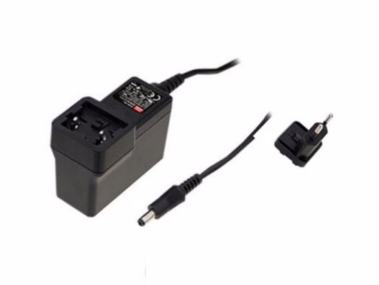 Mean Well GEM12I09 AC Adapter 5V-12V GEM12I09, GEM12I09-P1J