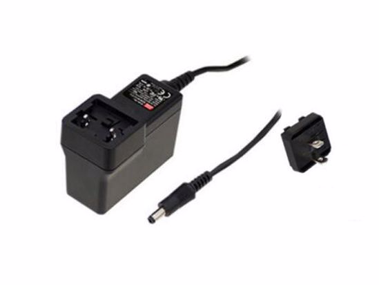 Mean Well GEM12I09 AC Adapter 5V-12V GEM12I09, GEM12I09-P1J