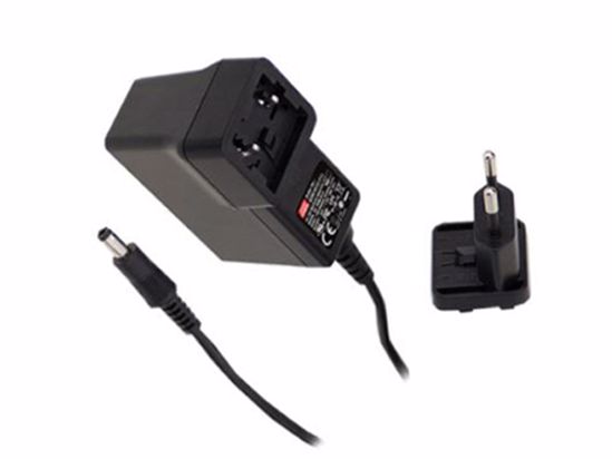 Mean Well GEM40I05 AC Adapter 5V-12V GEM40I05, GEM40I05-P1J