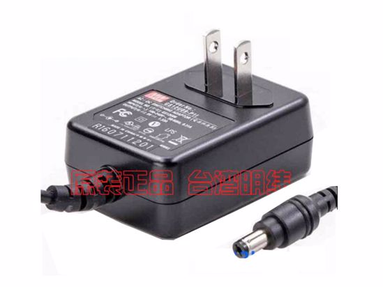 Mean Well GS12U09 AC Adapter 5V-12V GS12U09, GS12U09-P1I