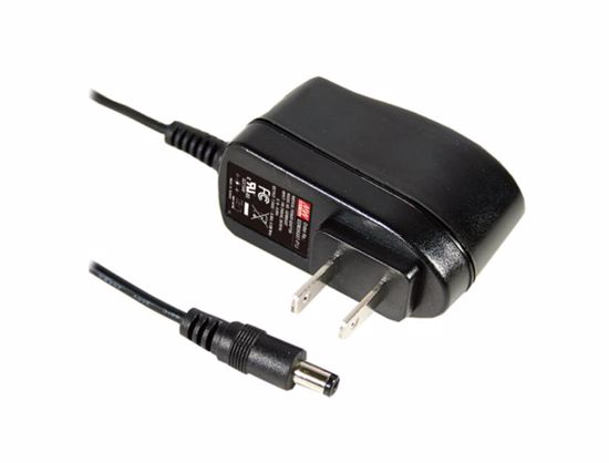 Mean Well GSM06U09 AC Adapter 5V-12V GSM06U09, GSM06U09-P1J