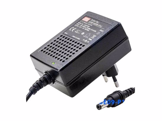 Mean Well GSM18E09 AC Adapter 5V-12V GSM18E09, GSM18E09-P1J