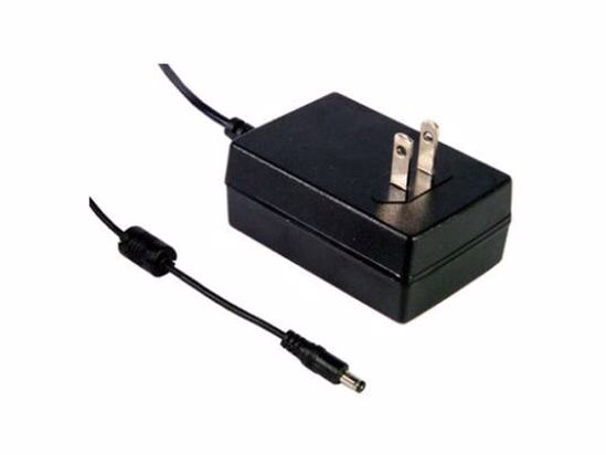 Mean Well GSM18U12 AC Adapter 5V-12V GSM18U12, GSM18U12-P1J