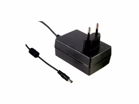 Mean Well GSM25E12 AC Adapter 5V-12V GSM25E12, GSM25E12-P1J