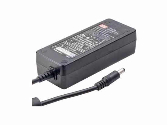 Mean Well GSM40B07 AC Adapter 5V-12V GSM40B07, GSM40B07-P1J