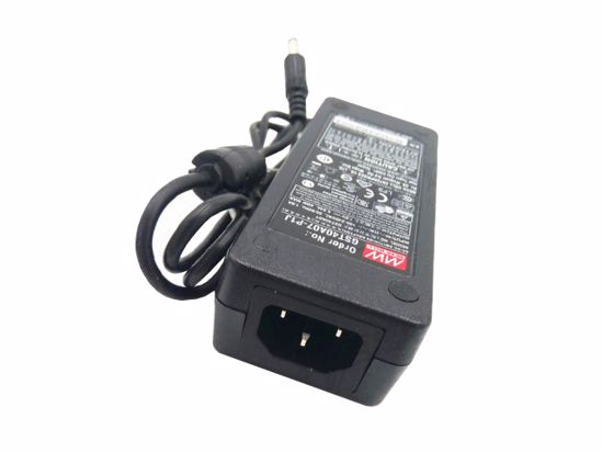 Mean Well GST40A07 AC Adapter 5V-12V GST40A07, GST40A07-P1J