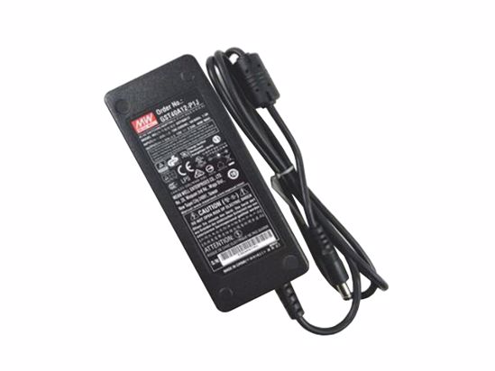 Mean Well GST40A12 AC Adapter 5V-12V GST40A12, GST40A12-P1J