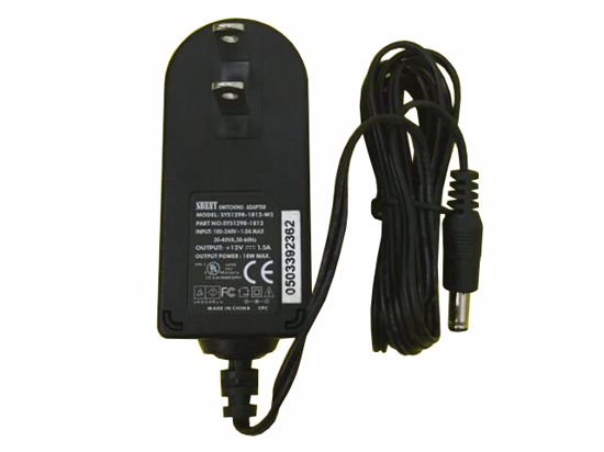 Sunny SYS1298-1812-W2 AC Adapter 5V-12V SYS1298-1812-W2