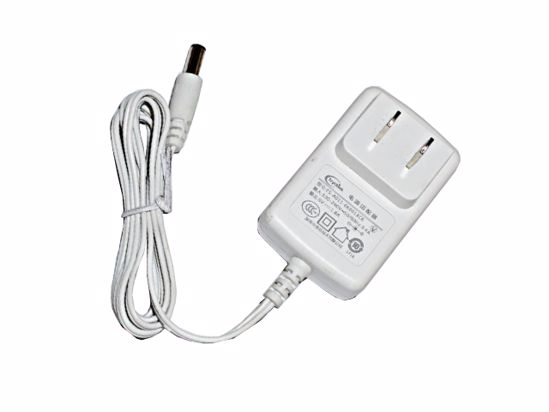 Trythink TS-A011-060018C6 AC Adapter 5V-12V TS-A011-060018C6, White