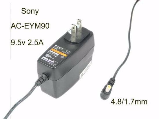 Sony Common Item (Sony) AC Adapter 5V-12V 9.5v 2.5a, 4.8/1.7mm, US 2-Pin,NEW