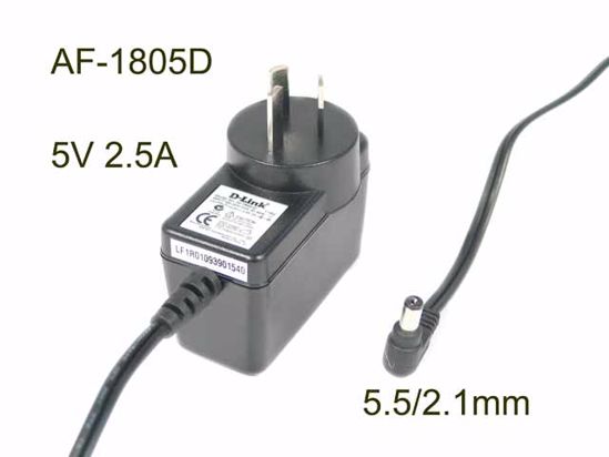 D-Link AF-1805D AC Adapter 5V-12V