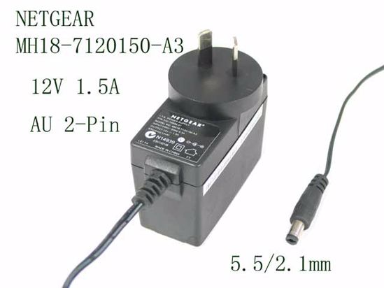 NETGEAR MH18-7120150-A3 AC Adapter 5V-12V MH18-7120150-A3