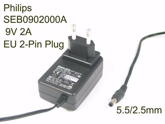 Philips SEB0902000A AC Adapter 5V-12V SEB0902000A