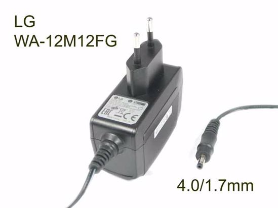 LG WA-12M12FG AC Adapter 5V-12V WA-12M12FG