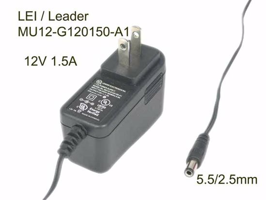 LEI / Leader MU12-G120150-A1 AC Adapter 5V-12V