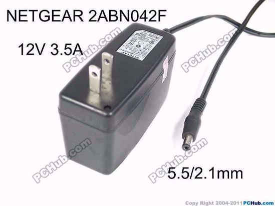 NETGEAR 2ABN042F AC Adapter 5V-12V 2ABN042F