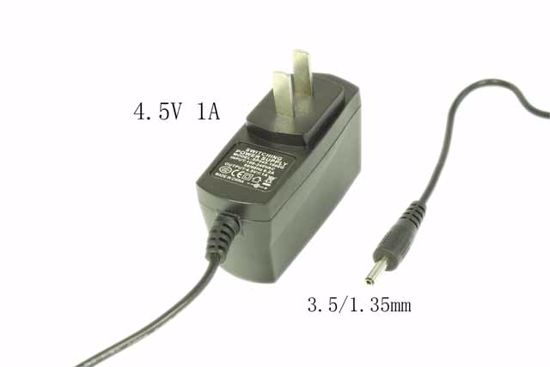 Philips AC Power AC Adapter 5V-12V 4.5V 1A, US 2-Pin Plug, 3.5/1.35mm