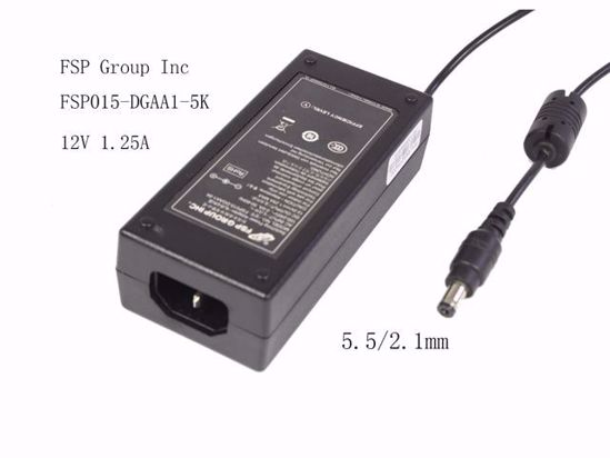 FSP Group Inc FSP015-DGAA1-5K AC Adapter 5V-12V FSP015-DGAA1-5K,