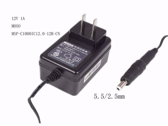 MOSO MSP-C1000IC12.0-12B-CN AC Adapter 5V-12V MSP-C1000IC12.0-12B-CN