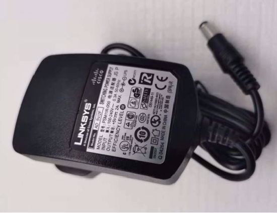 Linksys PSM11R-050 AC Adapter 5V-12V 5V 2A, 5.5/2.5mm, UK 3P Plug