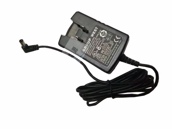 GROUP WEST 12UR-12-0900 AC Adapter 5V-12V 12UR-12-0900