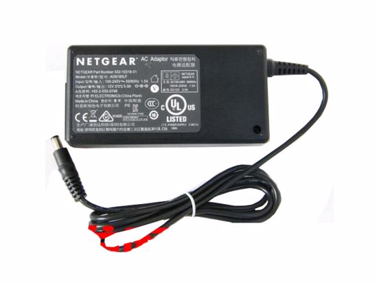 NETGEAR AD8180LF AC Adapter 5V-12V AD8180LF