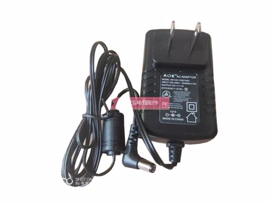 AOK AK12G-1200100U AC Adapter 5V-12V AK12G-1200100U