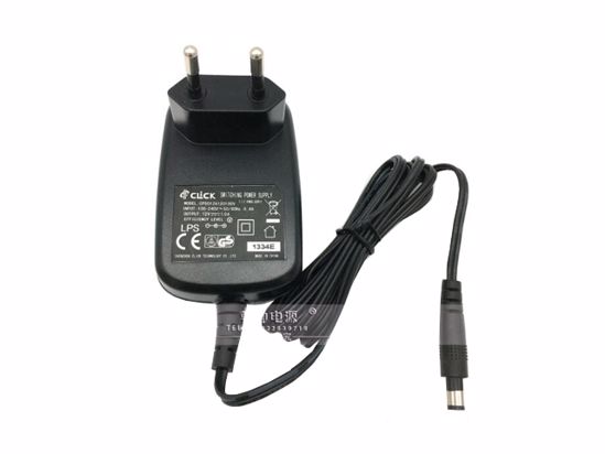 CLick CPS012A120100V AC Adapter 5V-12V CPS012A120100V