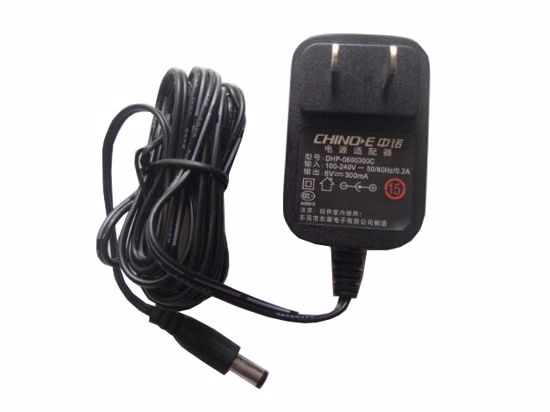 CHINOE DHP-0600300C AC Adapter 5V-12V DHP-0600300C