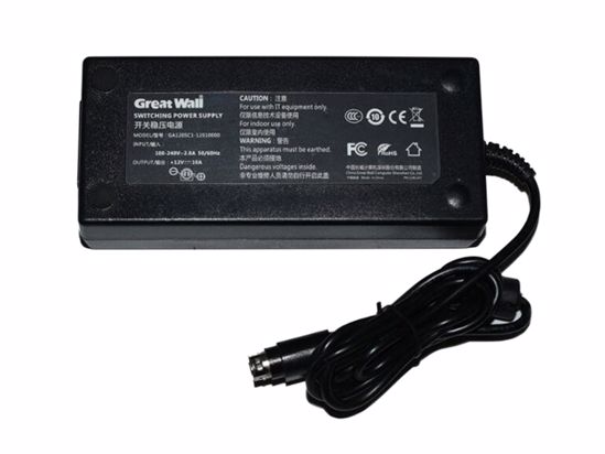 Great Wall GA120SC1-12010000 AC Adapter 5V-12V GA120SC1-12010000