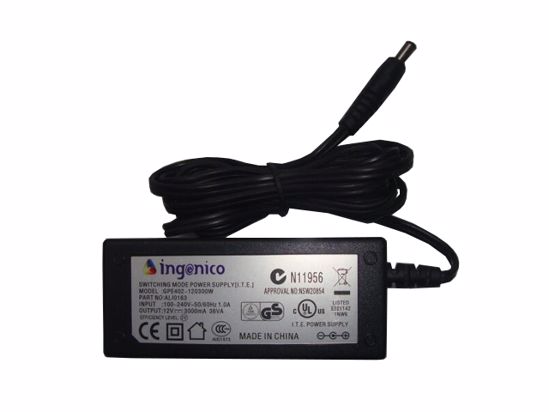 Ingonico GPE402-120300W AC Adapter 5V-12V GPE402-120300W