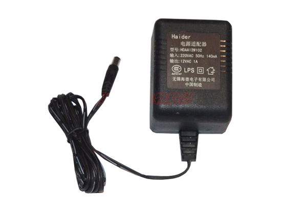 Haider power HDAA12W102 AC Adapter 5V-12V HDAA12W102