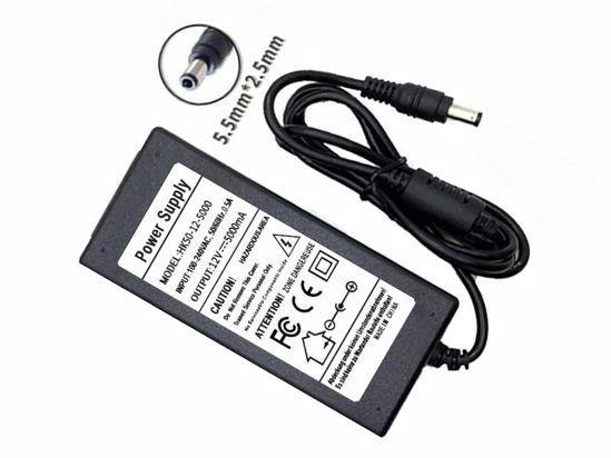 Other Brands HK50-12-5000 AC Adapter 5V-12V HK50-12-5000