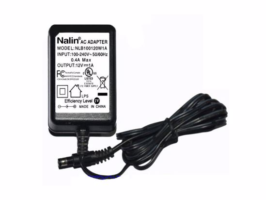 Nalin NLB100120W1A AC Adapter 5V-12V NLB100120W1A