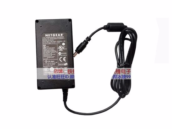 NETGEAR NU60-H120500-I1 AC Adapter 5V-12V NU60-H120500-I1, 332-10122-03