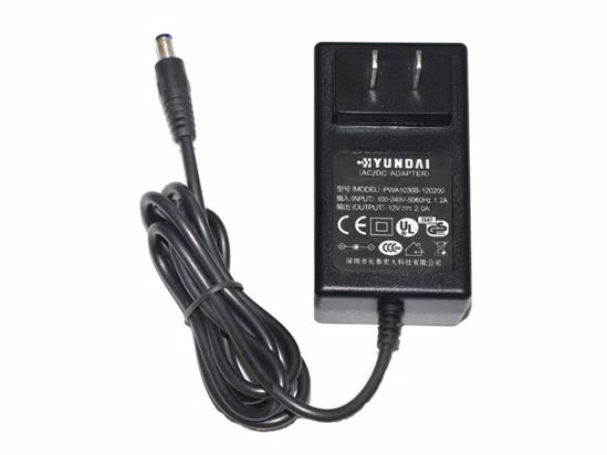 HYUNDAI PWA1036B-120200 AC Adapter 5V-12V PWA1036B-120200